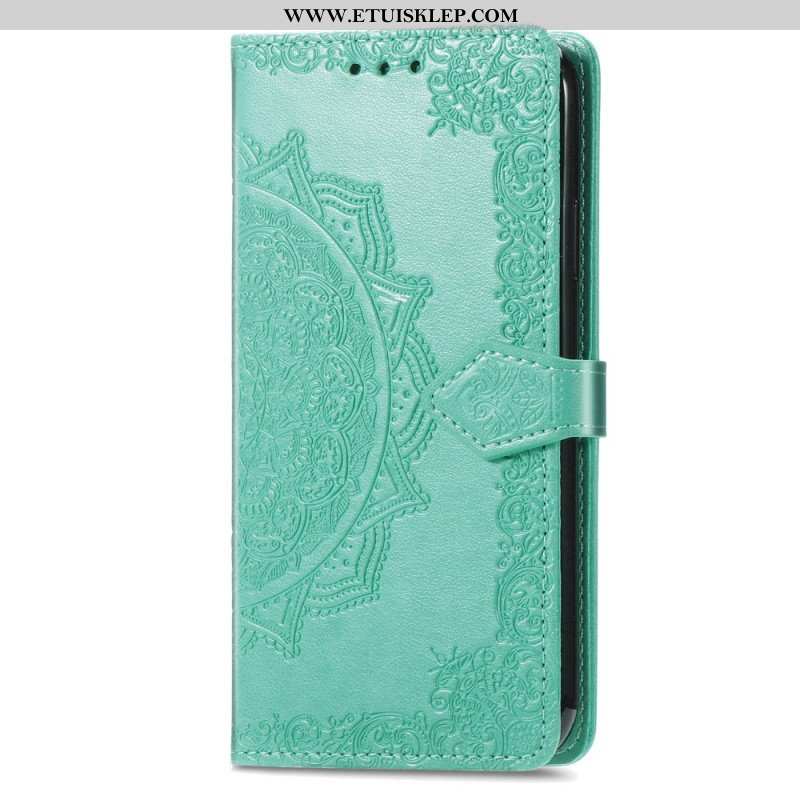 Etui Folio do Xiaomi Redmi A1 Mandala Sun Ze Smyczą